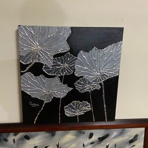 Abstract art on canvas